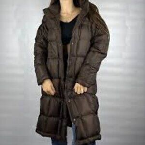 The North Face Women Down Brown Puffer Jacket Size XS